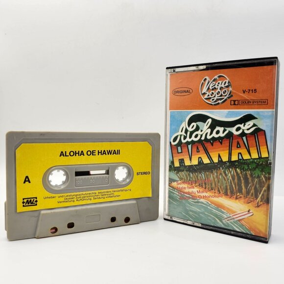 Vega 2000 Other - Aloha Oe Hawaii Vega 2000 German Import Cassette V-715